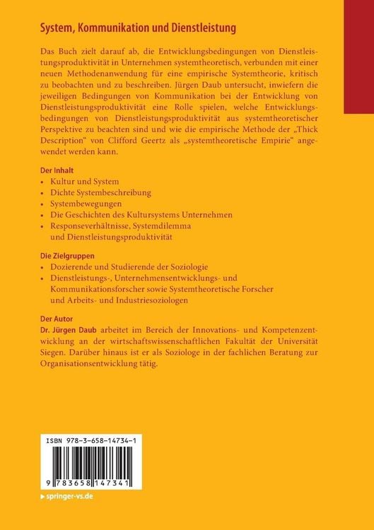 Produktbild: System, Kommunikation und Dienstleistung