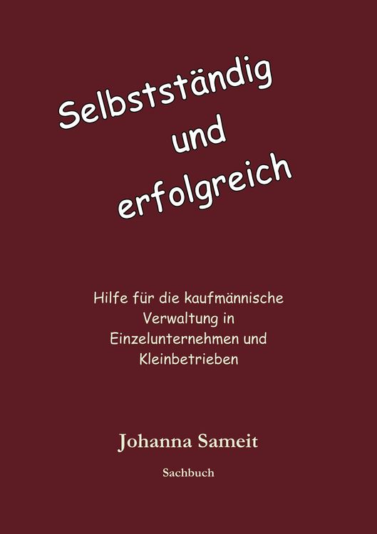 Produktbild: Selbst&auml;ndig und erfolgreich