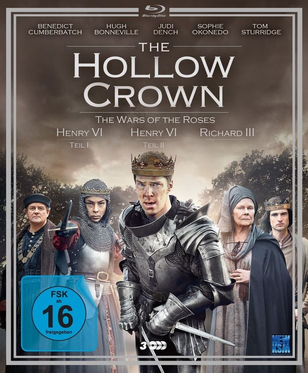 Produktbild: The Hollow Crown - Staffel 2 - The Wars of the Roses [3 BRs]