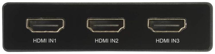 Produktbild: SpeaKa Professional SP-HDS-210 3 Port HDMI-Switch UHD 8K @ 60 Hz, UHD 4K @ 120Hz