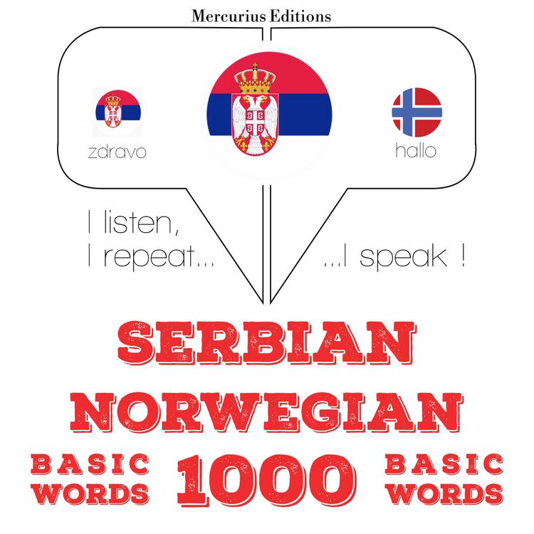 Produktbild: 1000 essential words in Norwegian