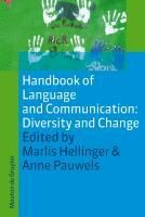 Produktbild: Handbook of Language and Communication: Diversity and Change