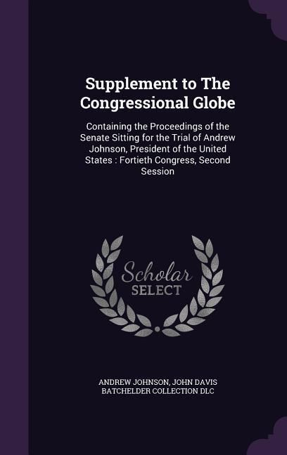 Produktbild: Supplement to The Congressional Globe