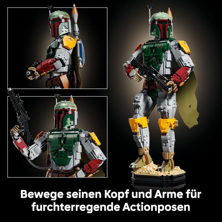 Produktbild: LEGO Star Wars Boba Fett Modellbau f&uuml;r Erwachsene Fans 75455