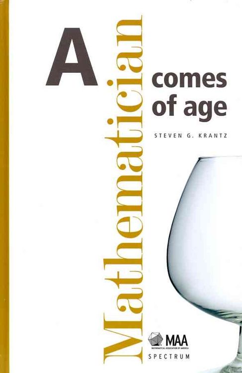Produktbild: A Mathematician Comes of Age