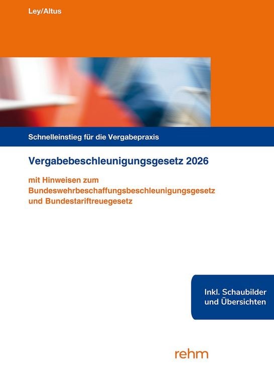 Produktbild: Vergabebeschleunigungsgesetz 2026