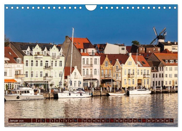 Produktbild: D&auml;nemark - J&uuml;tland & Kopenhagen, Impressionen aus dem hohen Norden (Wandkalender 2026 DIN A4 quer), CALVENDO Monatskalender