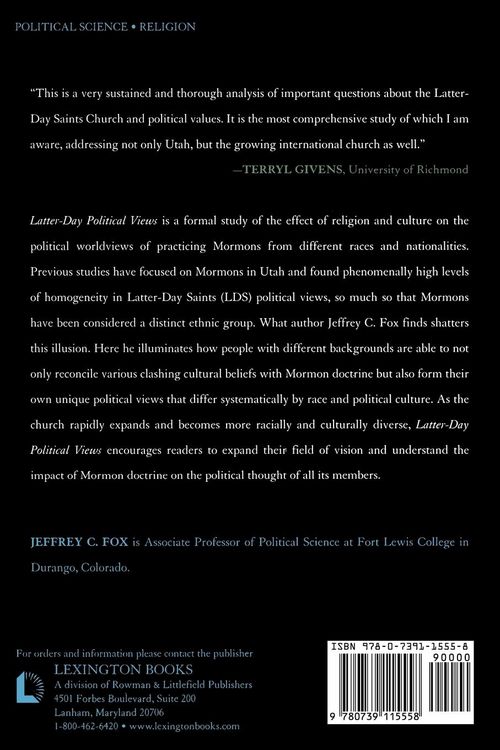 Produktbild: Latter-Day Political Views