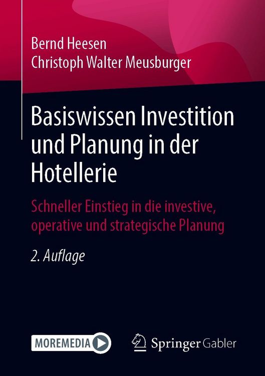 Produktbild: Basiswissen Investition und Planung in der Hotellerie