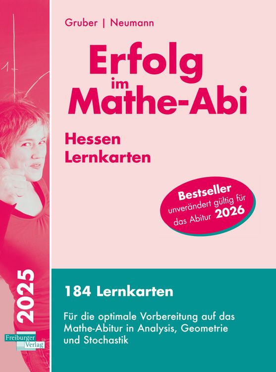 Produktbild: Erfolg im Mathe-Abi Lernkarten Hessen GK/LK