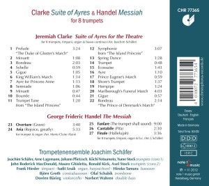 Produktbild: Jeremiah Clarke: Suite of Ayres for the Theatre