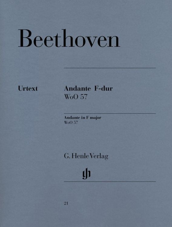 Produktbild: Ludwig van Beethoven - Andante F-dur WoO 57 (Andante favori)