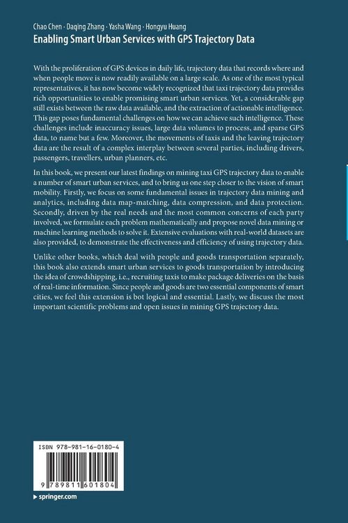 Produktbild: Enabling Smart Urban Services with GPS Trajectory Data
