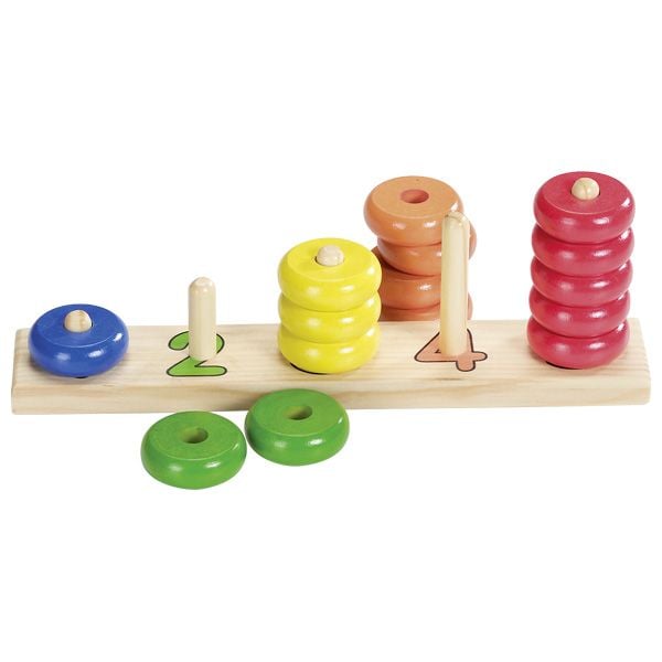 Produktbild: Sortierspiel Lerne Z&auml;hlen mit Ringen