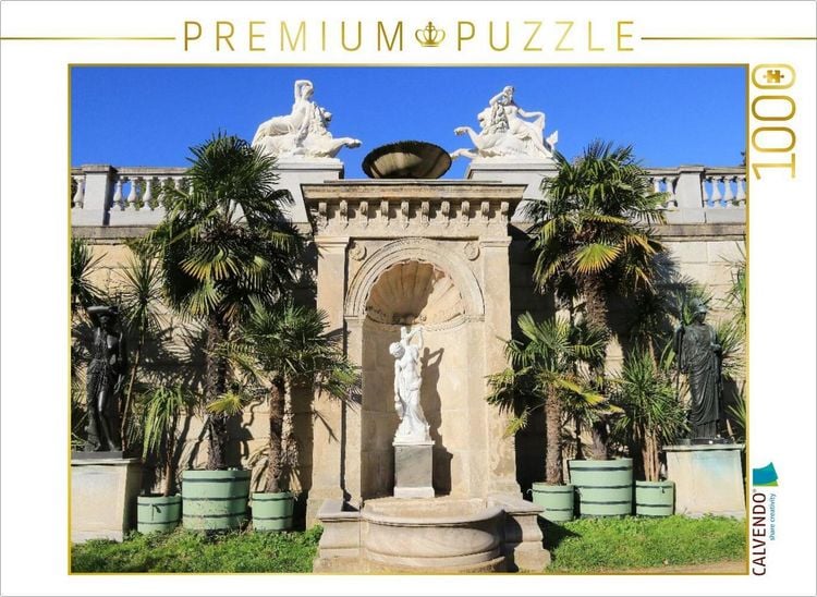 Produktbild: CALVENDO Puzzle Im Sizilianischen Garten des Parks von Schloss Sanssouci in Potsdam | 1000 Teile Lege-Gr&ouml;&szlig;e 64x48cm Foto-Puzzle f&uuml;r gl&uuml;ckliche Stunden