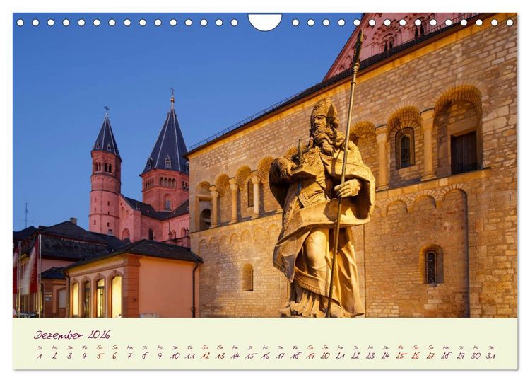 Produktbild: Mainz Kultur und Lebenslust (Wandkalender 2026 DIN A4 quer), CALVENDO Monatskalender