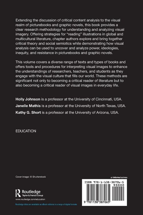 Produktbild: Critical Content Analysis of Visual Images in Books for Young People