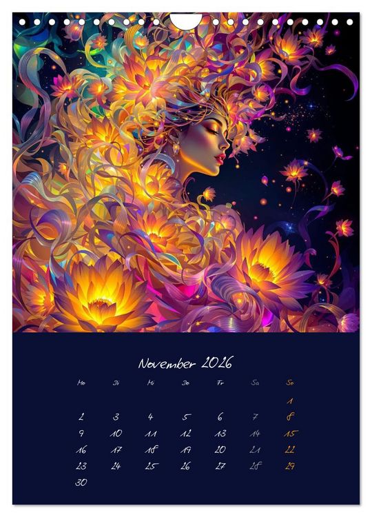 Produktbild: Ikebana des Lichts (Wandkalender 2026 DIN A4 hoch), CALVENDO Monatskalender