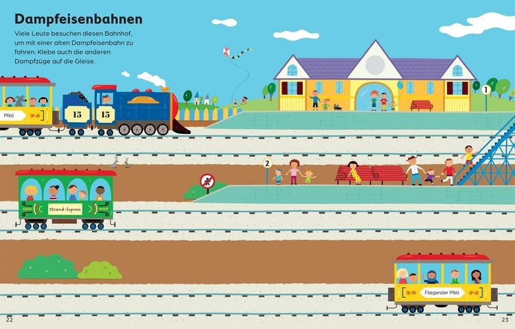 Produktbild: Mein erstes Stickerbuch: Autos, Z&uuml;ge, Flugzeuge