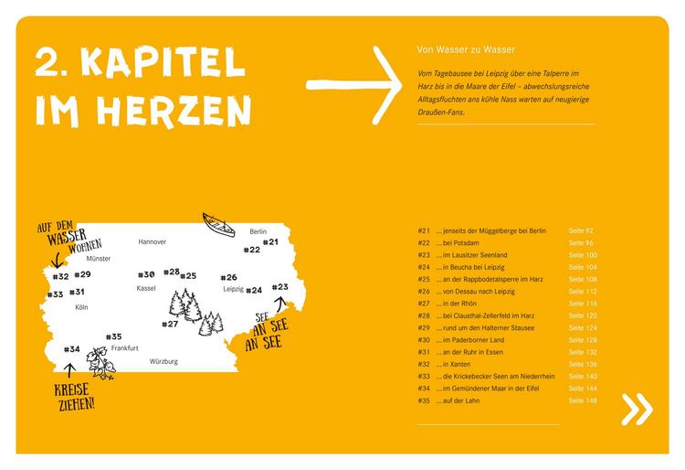 Produktbild: 52 kleine & gro&szlig;e Eskapaden in Deutschland Wochenenden am Wasser