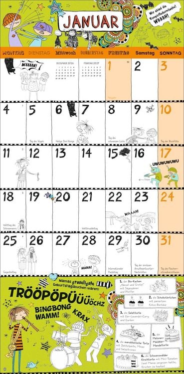 Produktbild: Lotta-Leben Broschurkalender 2027