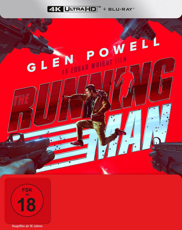 Produktbild: The Running Man - Limited Edition - Steelbook (4K Ultra HD) (+ Blu-ray)