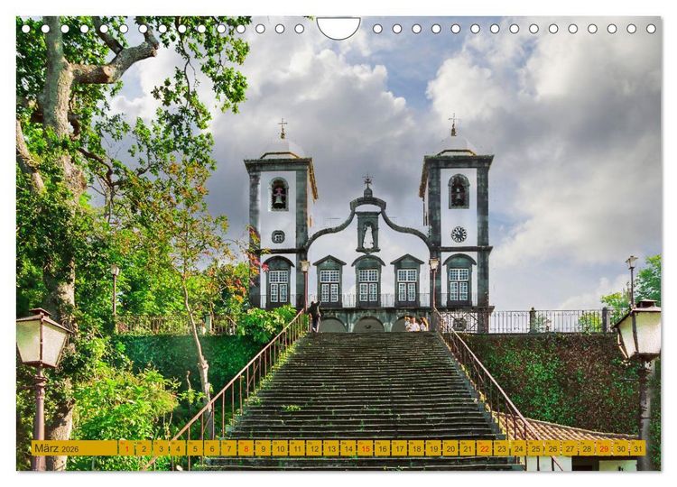 Produktbild: Madeira, Insel im ewigen Fr&uuml;hling (Wandkalender 2026 DIN A4 quer), CALVENDO Monatskalender