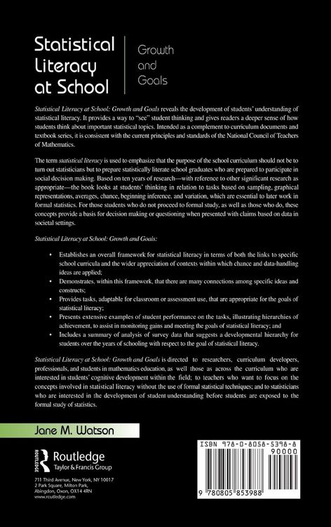 Produktbild: Statistical Literacy at School