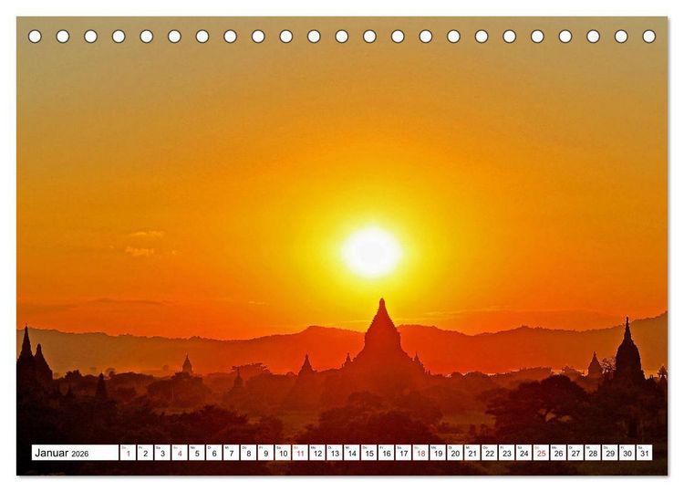 Produktbild: Unterwegs in S&uuml;dostasien (Tischkalender 2026 DIN A5 quer), CALVENDO Monatskalender