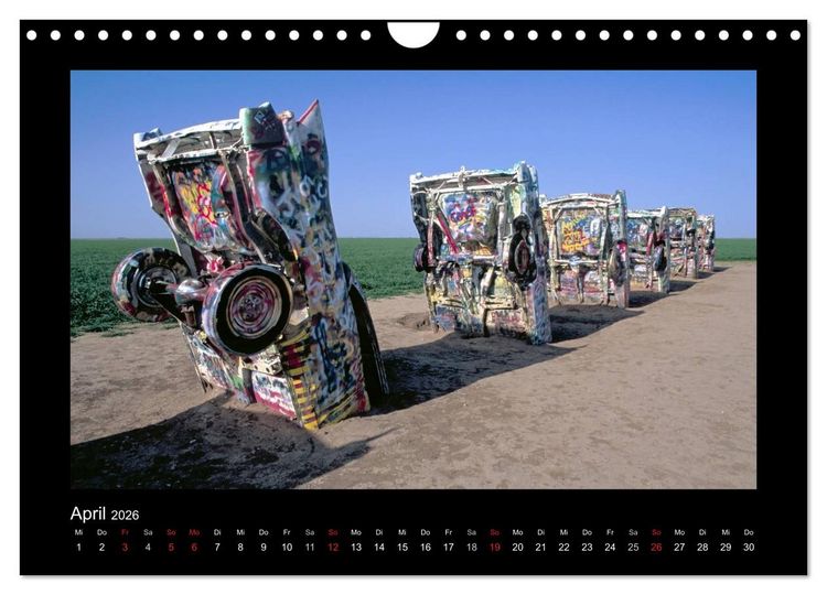 Produktbild: Get Your Kicks on Route 66 (Wandkalender 2026 DIN A4 quer), CALVENDO Monatskalender