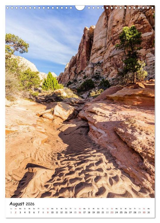Produktbild: Eine Reise durch die Canyons der USA (Wandkalender 2026 DIN A3 hoch), CALVENDO Monatskalender