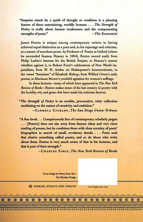 Produktbild: The Strength of Poetry