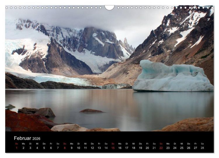 Produktbild: S&uuml;dpatagonien &ndash; das "Ende" der Welt (Wandkalender 2026 DIN A3 quer), CALVENDO Monatskalender