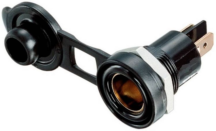 Produktbild: HP Autozubeh&ouml;r Einbau Normsteckdose Belastbarkeit Strom max.=16A 12/24V