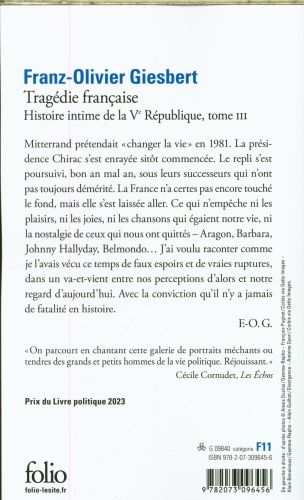 Produktbild: Trag&eacute;die fran&ccedil;aise