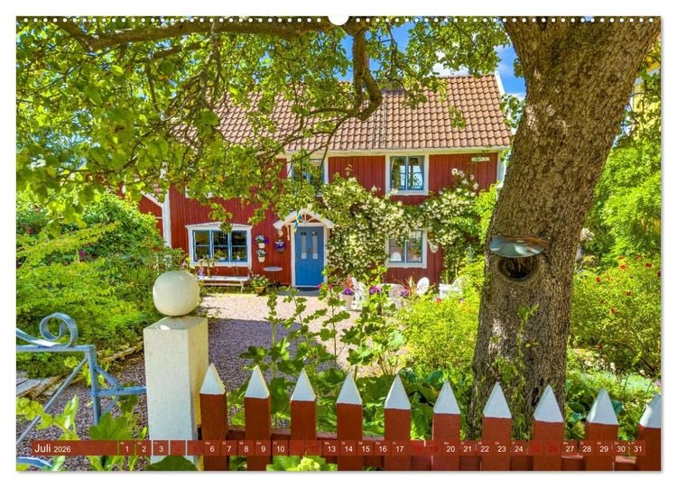 Produktbild: SCHWEDEN wild-romantisch (Wandkalender 2026 DIN A2 quer), CALVENDO Monatskalender