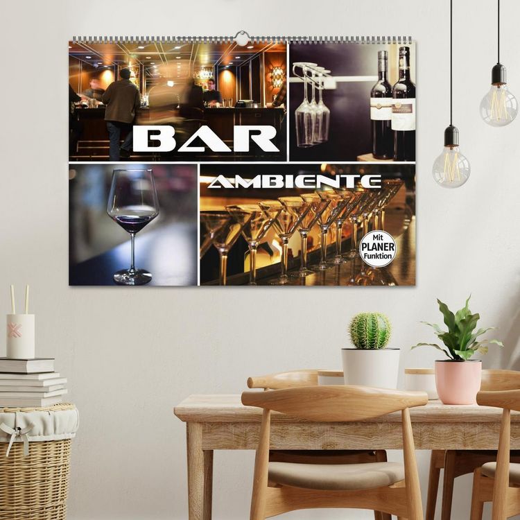 Produktbild: Bar Ambiente (Wandkalender 2026 DIN A2 quer), CALVENDO Monatskalender