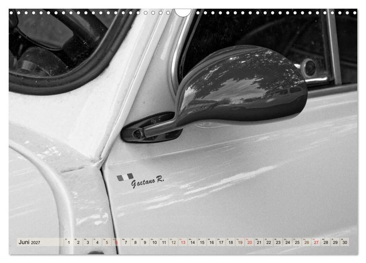 Produktbild: il Cinquecento - Details im Fokus - im Look eines legend&auml;ren Analogfilms (Wandkalender 2027 DIN A3 quer), CALVENDO Monatskalender