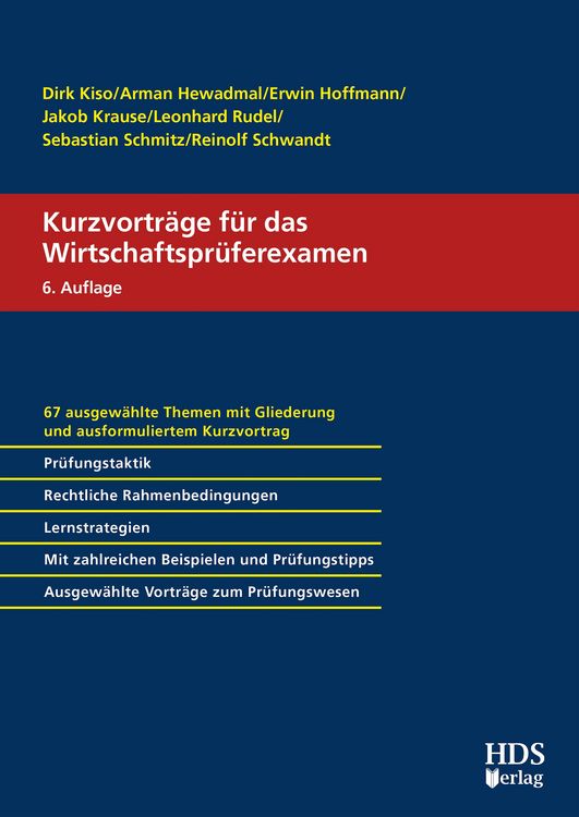 Produktbild: Kurzvortr&auml;ge f&uuml;r das Wirtschaftspr&uuml;ferexamen