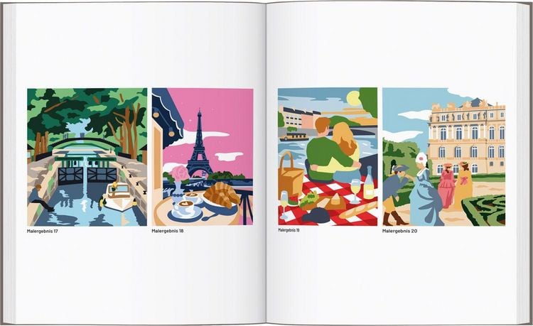 Produktbild: Paris - Das gro&szlig;e Ausmalbuch nach Zahlen