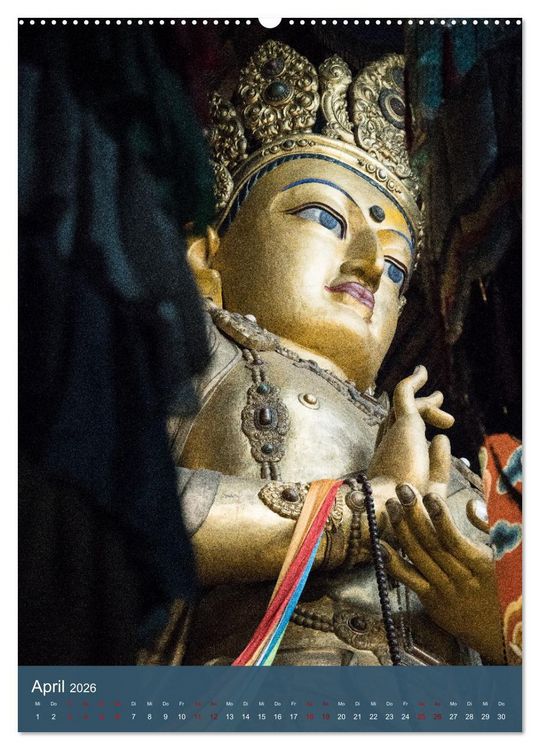 Produktbild: Mongolei - Mensch, Natur und Religion im Einklang (hochwertiger Premium Wandkalender 2026 DIN A2 hoch), Kunstdruck in Hochglanz