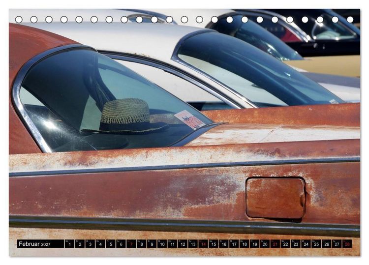 Produktbild: The art of mobility - american cars from the 50s & 60s (Part 2) (Tischkalender 2027 DIN A5 quer), CALVENDO Monatskalender