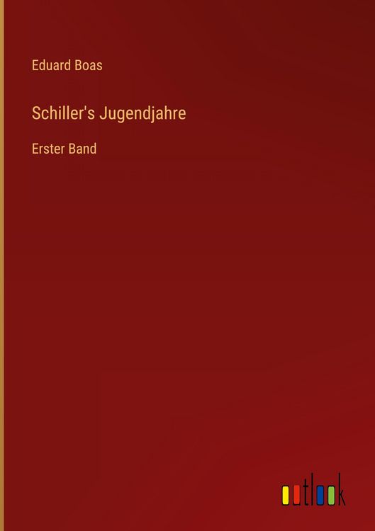 Produktbild: Schiller's Jugendjahre