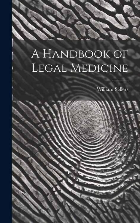 Produktbild: A Handbook of Legal Medicine