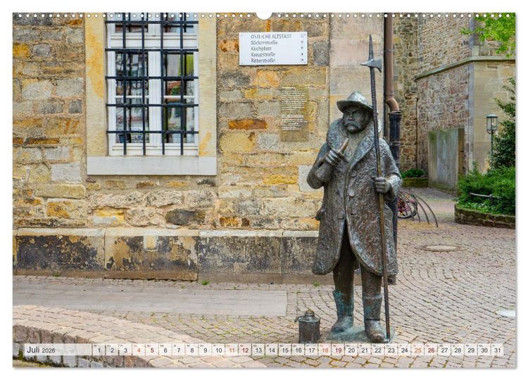 Produktbild: Rinteln Impressionen (hochwertiger Premium Wandkalender 2026 DIN A2 quer), Kunstdruck in Hochglanz