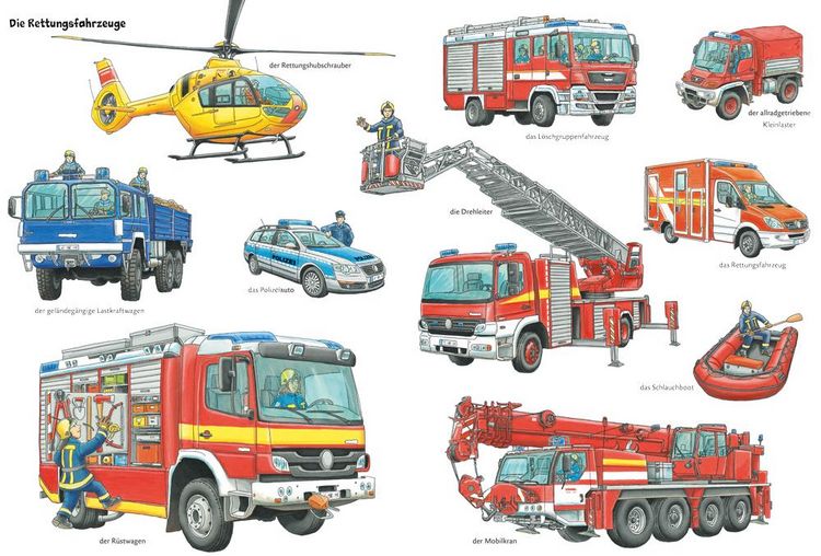 Produktbild: Duden 24+: Autos, Laster & Traktoren: Das gro&szlig;e Wimmelbuch der Fahrzeuge