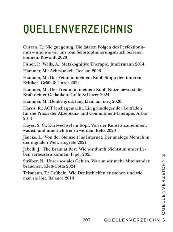 Produktbild: Die 1-Minuten-Strategie gegen Overthinking