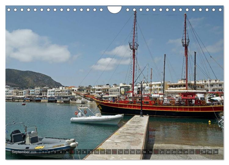 Produktbild: Gro&szlig;er Grieche Kreta (Wandkalender 2026 DIN A4 quer), CALVENDO Monatskalender