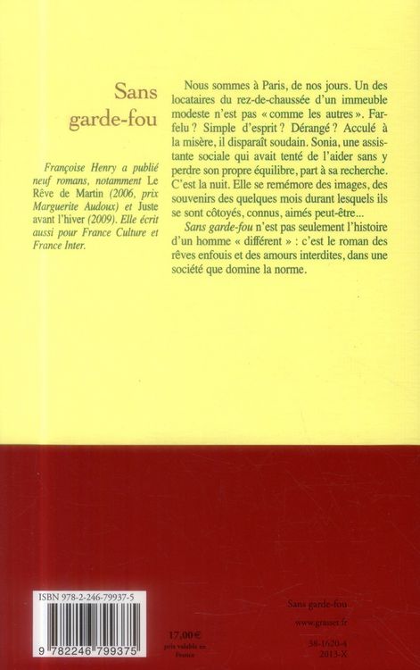 Produktbild: Sans garde-fou