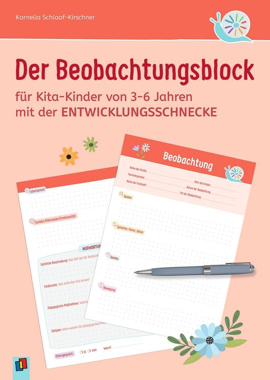 Produktbild: Der Beobachtungsblock f&uuml;r Kita-Kinder von 3&ndash;6 Jahren